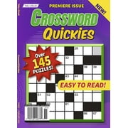 Take a Break - Crossword Quickies 244805 Easy To Read: 145+ Puzzles, Hours Of Mind-Boosting Fun, Brain Challenges, Relax, Unwind, Unplug, Recharge, De-Stress, Reduce Anxiety, Sit Back Solve!