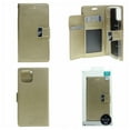 thumbnail image 3 of TopSave Goospery Rich MAX(5) Card Slot Leather Folio Wallet Flip Case For iPhone 15 Plus (6.7"), Gold, 3 of 3