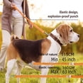 thumbnail image 3 of asddcavvf Explosion Proof Impact Reflective Leash Double Handle Nylon Dog Leash Outdoor Pet Leash El, 3 of 5
