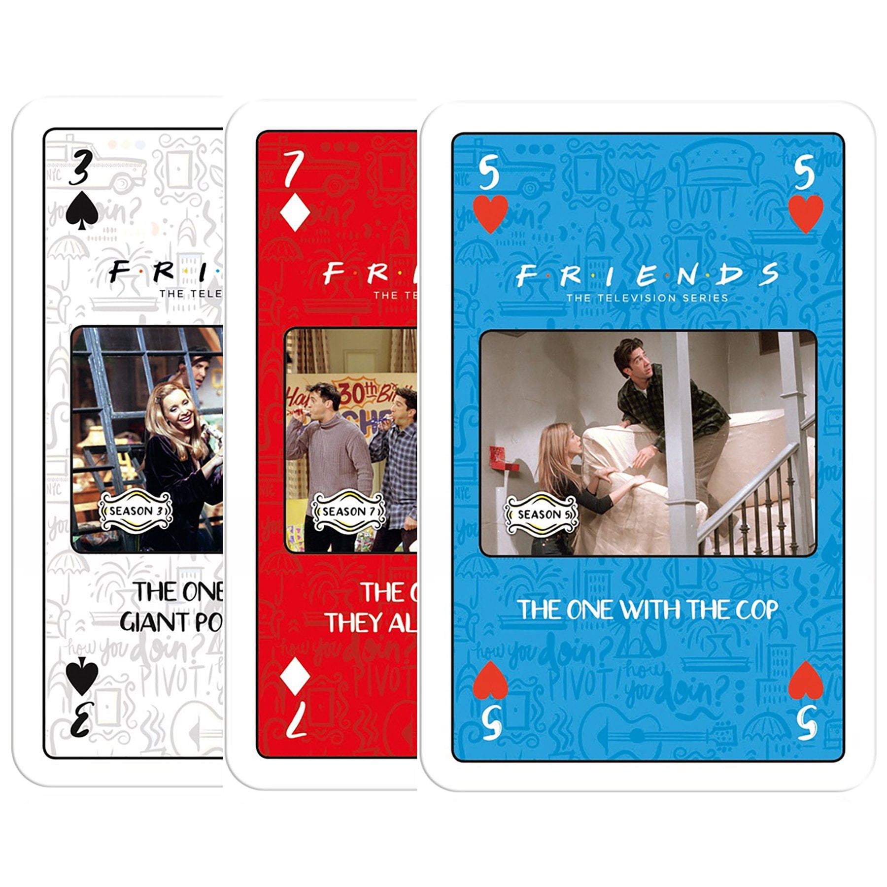 12 Packs [FULL BOX] Friends Waddingtons Number 1 Playing Cards