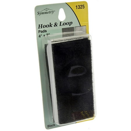 Symmetry Hook and Loop Pads, Black