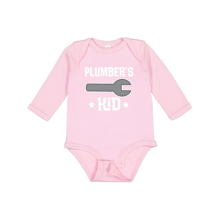 

Inktastic Plumbers Kid Gift Baby Boy or Baby Girl Long Sleeve Bodysuit