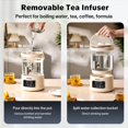 thumbnail image 4 of Kawu Electric Kettle, 2.5L Health Pot with Temperature Control, 7-in-1 Multi-function Glass Electric Kettle, Built-In Timer, Keep Warm, Touch Control, 4 of 9
