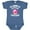 Indigo, variant on Inktastic Glammas Little Cupcake Girls Baby Bodysuit