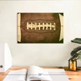thumbnail image 3 of Elephant Stock Old Football Wall Art - Sports Canvas Canvas - 12" x 8", 3 of 8
