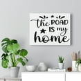 thumbnail image 6 of Inspirational Wall Art The Road Is My Home Wall Art Motivation Wall Decor for Home Office Gym Inspiring Success Quote Print Ready to Hang Unframed, 6 of 16