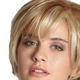 thumbnail image 3 of Jumpingount Peluca rubia para mujer, fácil de mantener, aspecto realista y natural, pelo corto rubio Cuidado del cabello, 3 of 6