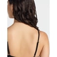 thumbnail image 3 of No Boundaries Ribbed Tie-Front One-Piece Swimsuit, Women’s, 3 of 4