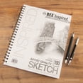 thumbnail image 5 of Bee Paper - Bee Inspired 9"x12" Sketching Paper Pad, 100 Sheets, Side Wire, 50lb. 74GSM, 5 of 7