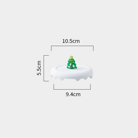 

Christmas Double Layer Glass Cup Snowfla Shape Thicn Anti-Scalding Xmas Gifts Tree Mug Creative 3D Coffee Mug Milk Juice Cup
