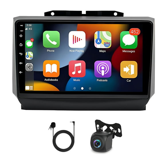 Car Stereo Radio for Dodge Ram 1500 2500 3500 2013-2019 9" Android 13 Touchscreen Wireless Carplay, Car Radio 4 64G Wifi GPS Navigation Android Auto