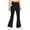Black, variant on Liyamei Girls Lined Solid Color Leggings Jogger Pants For Toddler And Big Kids Soft Casual Winter Warm Trousers Girls Leggings Size Green 5-6 Years
