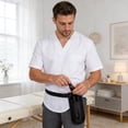 thumbnail image 2 of Cosmetic Bag for Massage Oil Bottle Holder with Adjustable Belt 1-2 Pocket Waist Pouch for Easy and Comfort, 2 of 5