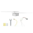 thumbnail image 3 of Ceiling Light, Energy Saving 2-strip LED Silver Ceiling Light Fixture  For Hall For Living Room For Cafe For Bedrooms, 3 of 8