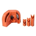 thumbnail image 2 of Drill Bit Sharpener Drill Bit Sharpener For All Bits Multipurpose Drill Bit Grinding Sharpener For High Speed Steel Masonry Carbide Cobalt & Tin Coated Drill Bits(Orange), 2 of 6