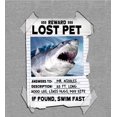 thumbnail image 5 of Reward Lost Pet Poster Adult Heather Gray Long Sleeve Hoodie-Small, 5 of 6