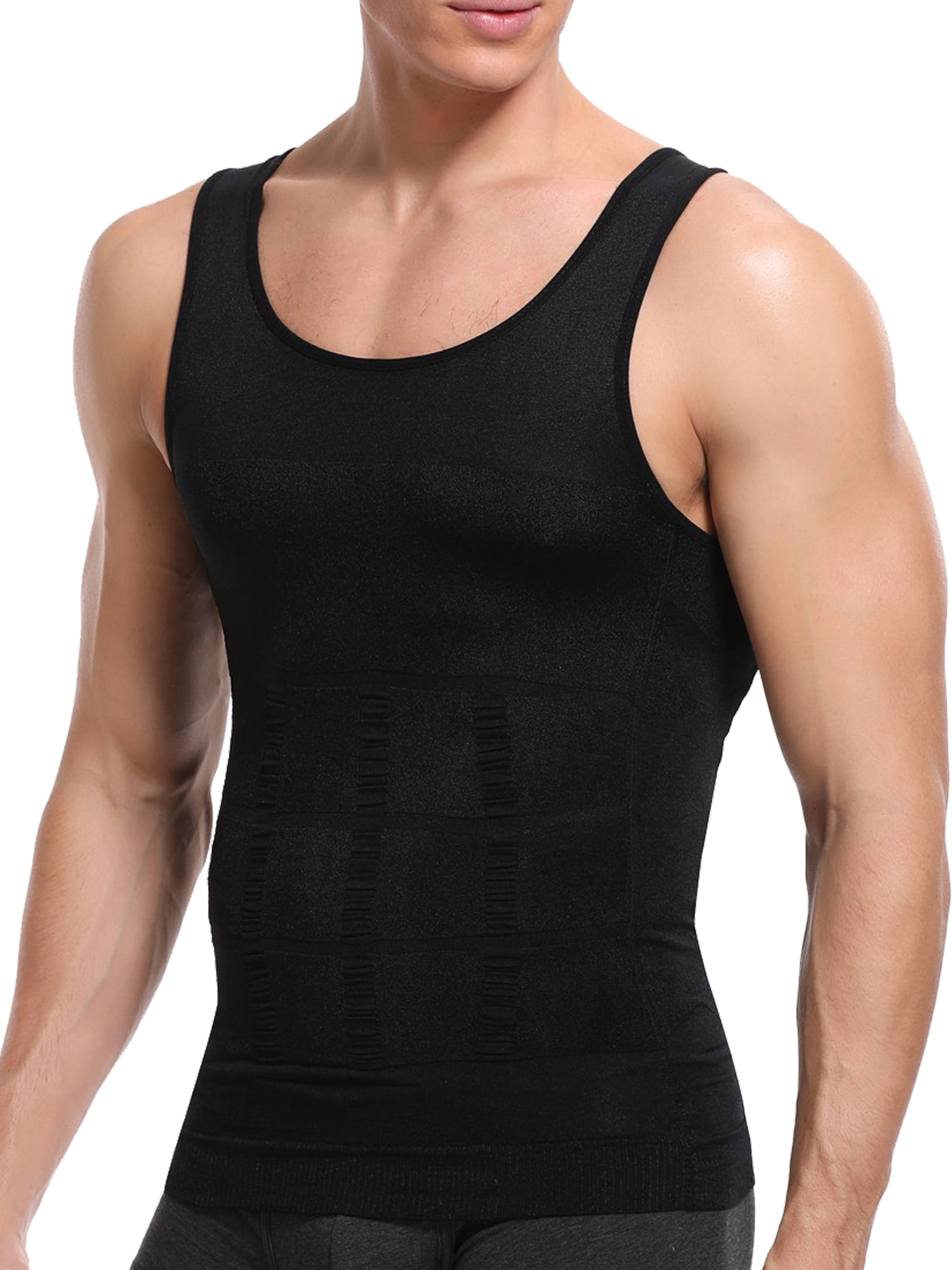 mens compression shirt chest