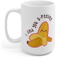 thumbnail image 2 of I Find You A-Peeling Cute Banana Ceramic Coffee Mug for Valentines Day 15oz, 2 of 4