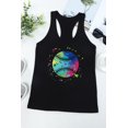thumbnail image 4 of ABPHQTO Camiseta de tirantes para mujer, color negro, regalo para el día de la madre, mamá de baloncesto, 4 of 5