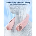 thumbnail image 3 of Ventilador de cuello SWEETFULL portátil con refrigeración de 360°, sin aspas, 4000 mAh, 3 of 6