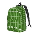 thumbnail image 1 of Balery American Football Field2 Mochila Clásica Impresa Básica para Viaje, Mochila Escolar Resistente al Agua, Mochila de Lona con Correas Ajustables-Medium, 1 of 5
