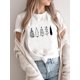 thumbnail image 5 of Camiseta con estampado de estrella de árbol para mujer, ropa de tendencia de los 90, Feliz Navidad, vacaciones, Año Nuevo, 2025, 5 of 5