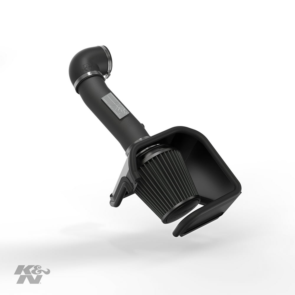 K&N Cold Air Intake Kit High Performance, Guaranteed to Increase