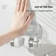 thumbnail image 4 of Soporte de ducha con ventosa y gancho ajustable | Soporte universal para pared de baño | Admite cabezal de ducha, esponja vegetal, toalla y accesorios | Adhesivo resistente para azulejos y vidrio, 4 of 4