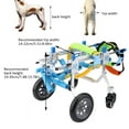 thumbnail image 1 of Four Wheels Adjustable, ForE Leg Rehabilitation Dog Wheelchair Cart Paralyzed Pet Walk Assistant, 1 of 8