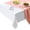72" x 54" (Rectangular), variant on Vinyl Table Protector Pad with Flannel Backing, Heavy-Duty  Table Pad Under Tablecloth, Heat Resistant & Non-Slip, Cut to Fit for Dining Room Tables, 108 x 54 Inch Rectangular