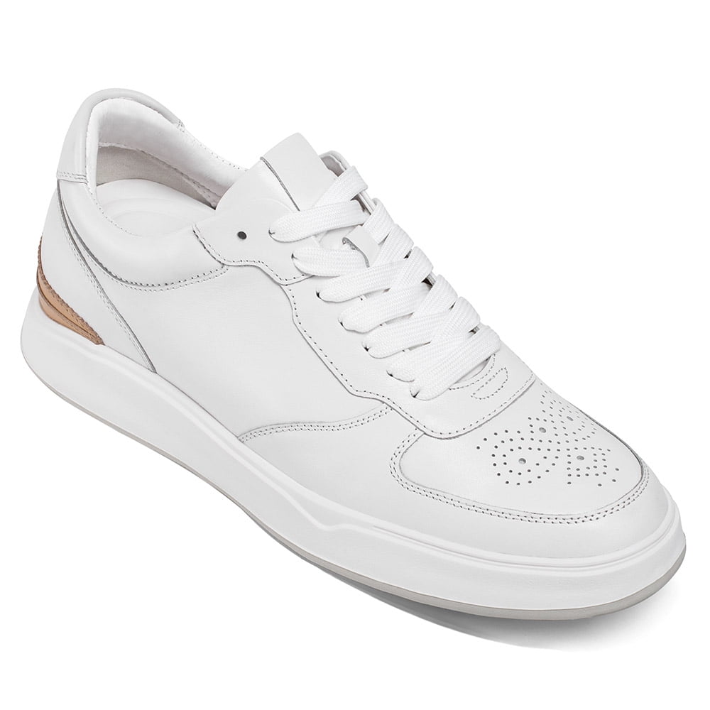 CMR CHAMARIPA Mens Sneakers That Make You Taller Men's White Sneakers