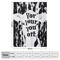 thumbnail image 4 of ARISTURING  Cow Gifts for Women, Cow Print Blanket with Bible Verse, Inspirational Christian Gifts for Women Girls, Christmas Birthday Gifts, Soft Flannel Blanket, 4 of 6