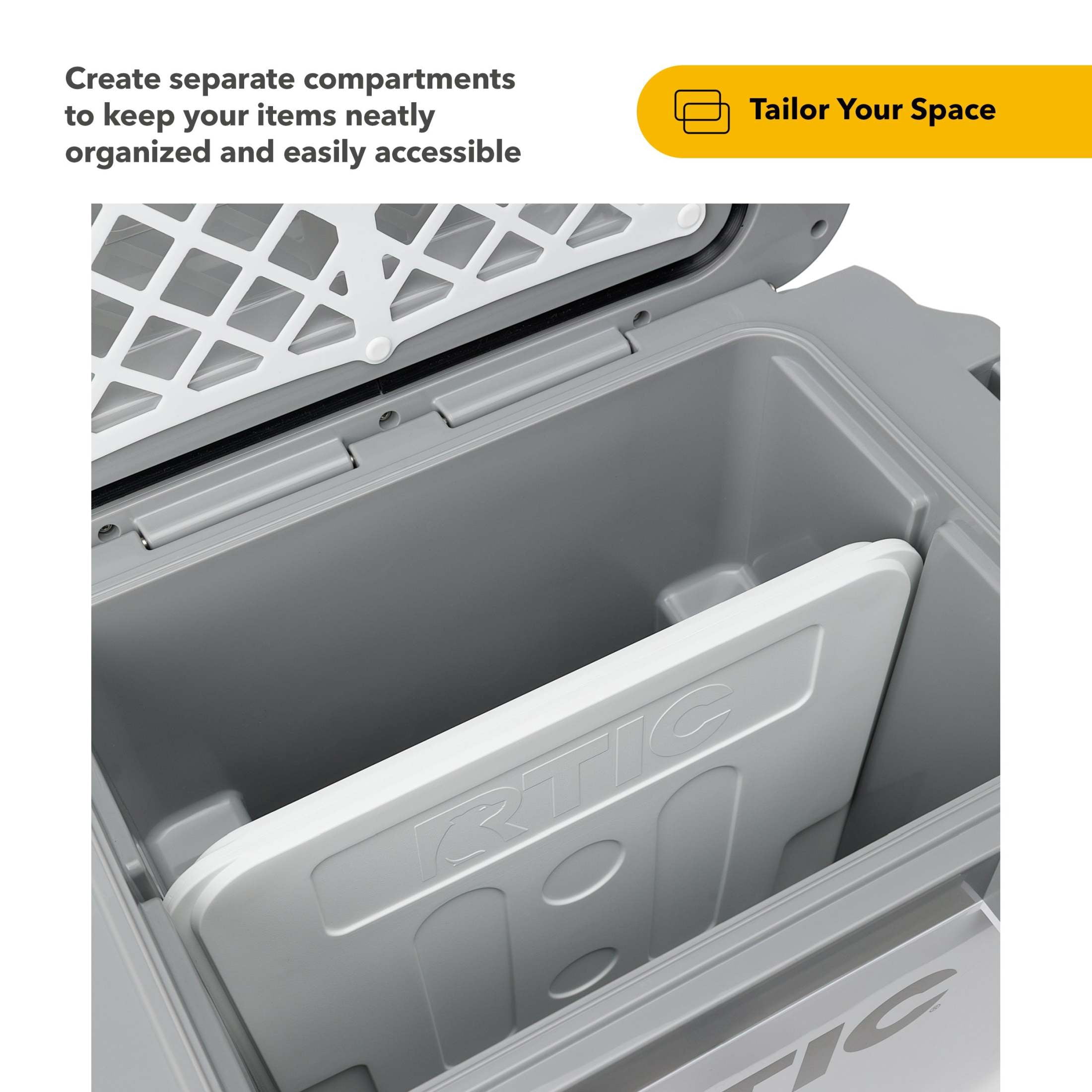 RTIC Freezable Cooler Divider, for Ultra-Light Cooler, fits Wheeled 22