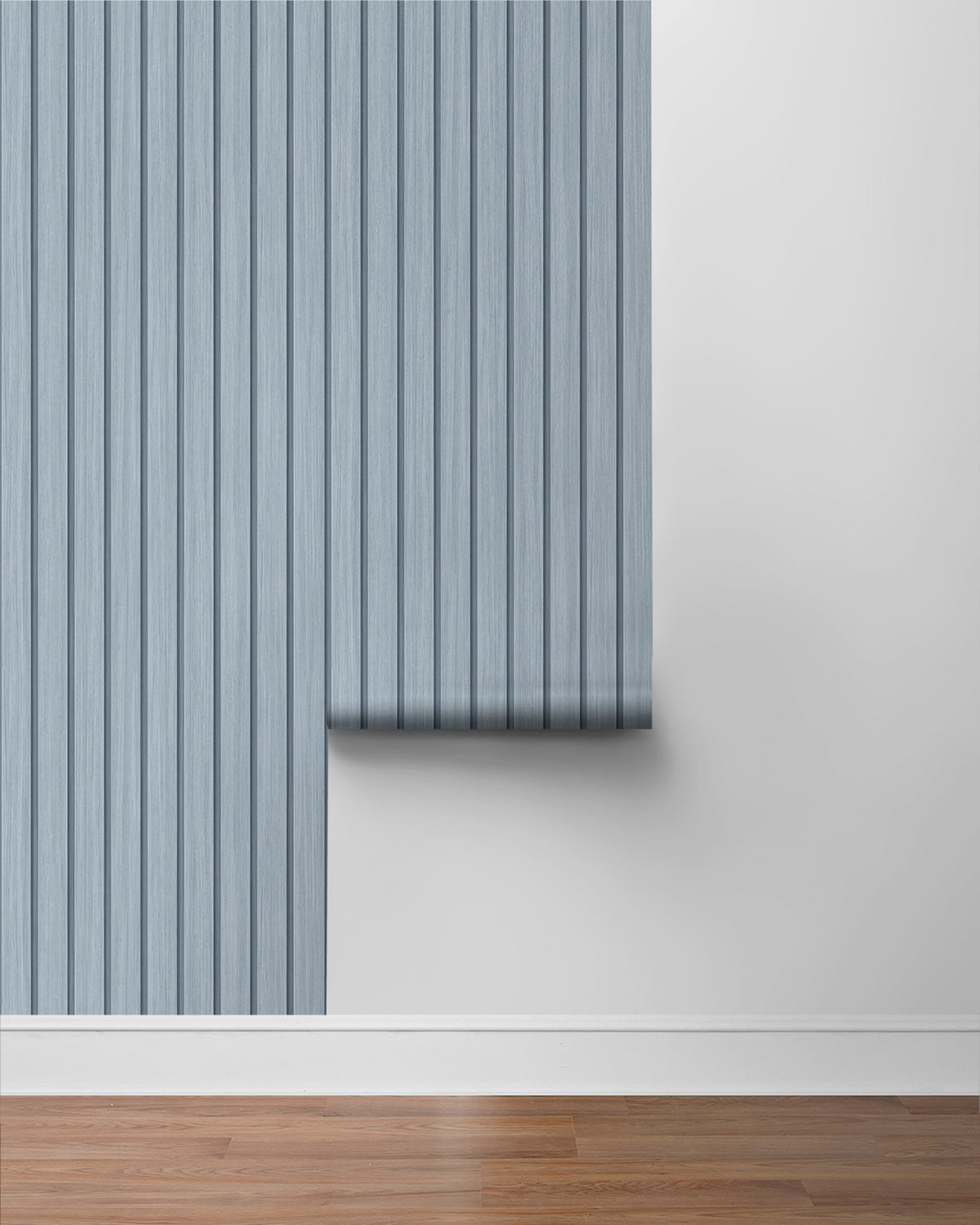 Stacy Garcia Home Faux Wooden Slats Peel and Stick Wallpaper