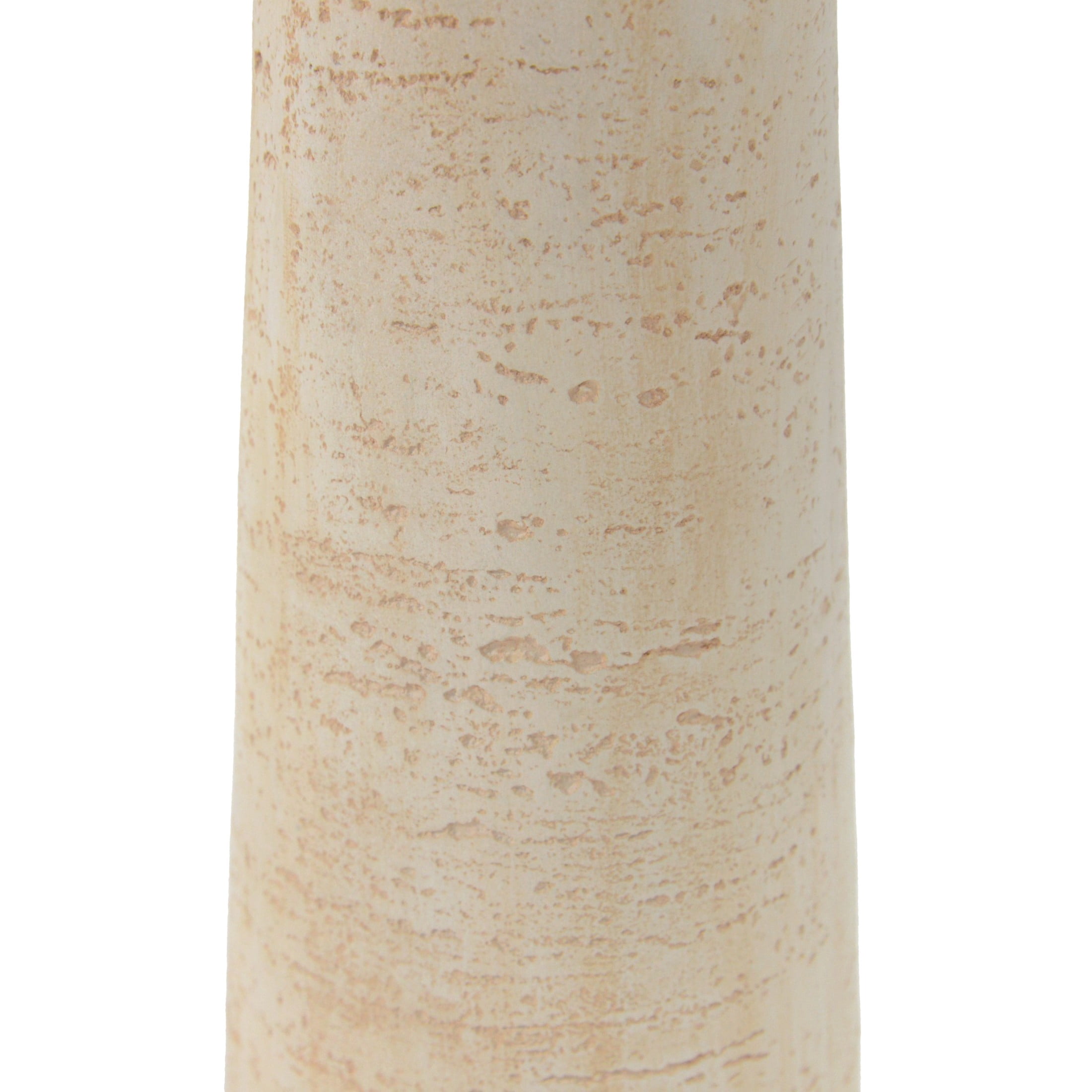 Christopher Knight Home 24.5" MGO Outdoor Round Top Side Table, Travertine Pedestal Drink Table