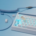 thumbnail image 4 of 60% Sensación mecánica Mini RGB Retroiluminación Práctico, Baoblaze Teclado mecánico, 4 of 8