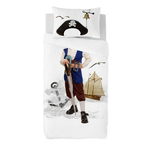 Gouchee Design Pirate Twin Duvet Cover Set