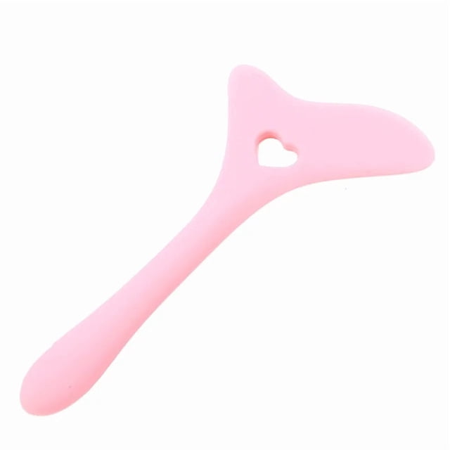 Silicone Eyeliner Stencil Tool, Reusable Wing Tip Makeup Guide for Eyeliner and Lipstick Application