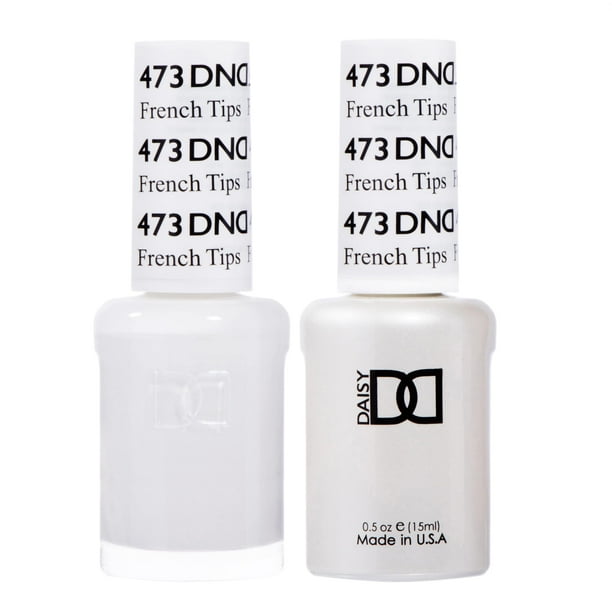 Set de esmaltes de uñas DND Gel Polish White Collection French Tips