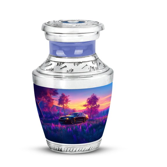 SABURIAL Car Urn - Human Remains Urn - 3 Inch - Pack Of 1 - Miniture Urns For Adult Human - Small Ashes Keepsake - Memorial Urns For Male & Female
