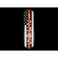 thumbnail image 3 of Reflective House Number Sign, 18'' x 5", Custom, Aluminum Composite, Weather Resistant (Red Thin Line), 3 of 5