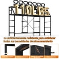 thumbnail image 4 of Cómoda para Dormitorio con 13 cajones, cómoda Larga con Parte Superior de Madera y cómodas, cómoda Grande para Dormitorio, Estructura de Metal Resistente (Negro), 4 of 9