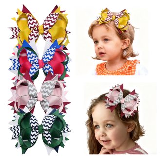 60pcs 3 Inches Baby Girls Hair Bows Alligator Clips  display picture 3