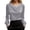 Light Purple, variant on Lkhaha Womens Tees Tops Elegant Solid Long Sleeve Satin Finish Pearl Embellishment Workout Clothes Black L