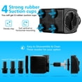 thumbnail image 2 of FINAQUA 400GPH Submersible Fountain Pump, Ultra Quiet 25W Water Pump for Pond, Fish Tank, Aquarium & Hydroponics, 2 of 7