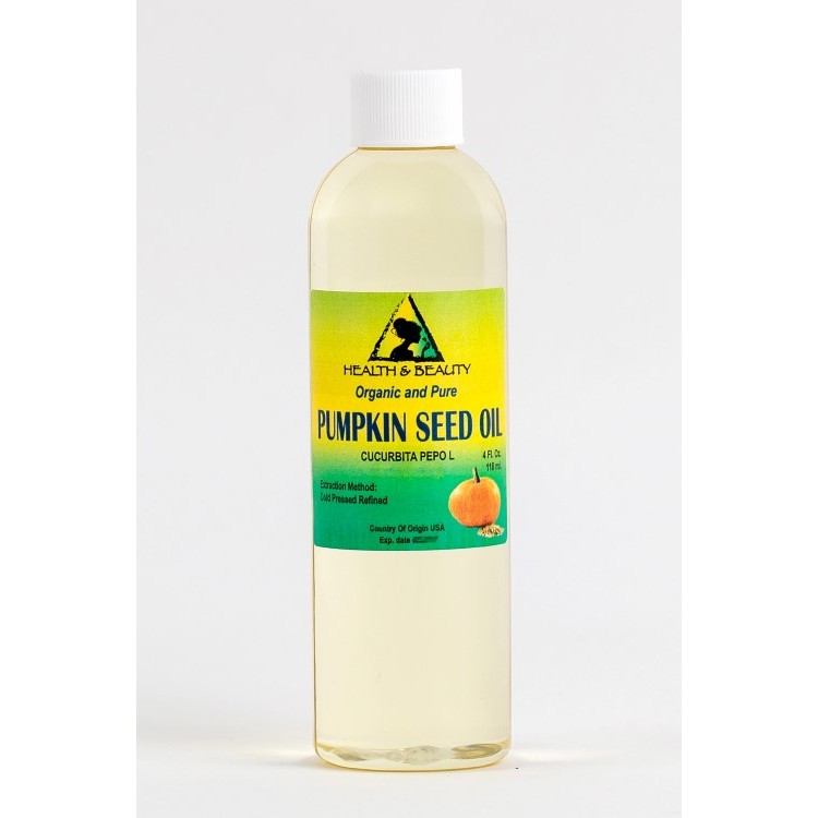 PUMPKIN SEED OIL REFINED ORGANIC CARRIER COLD PRESSED 100 PURE 4 OZ