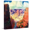 thumbnail image 2 of "Grand Canyon 4" Painting Print on Wrapped Canvas, 2 of 7