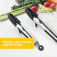 thumbnail image 4 of Juego de pinzas de cocina juego de pinzas para alimentos de cocina 12 pulgadas 2 piezas resistentes al calor para asar a la parrilla ANGGREK Otros, 4 of 8