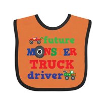 Inktastic Monster Truck Future Driver Boys Baby Bib