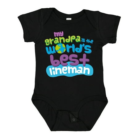 

Inktastic Lineman Grandpa Gift Baby Boy or Baby Girl Bodysuit